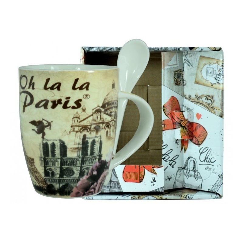 Mug "Pillou" avec cuillère