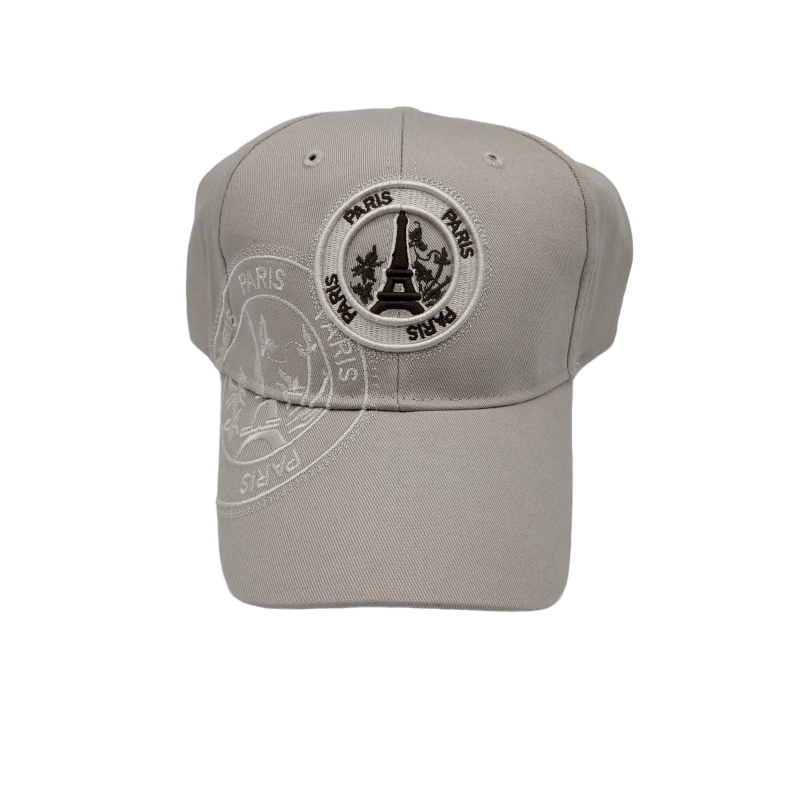 Casquette Timbre Tour Eiffel - beige - face