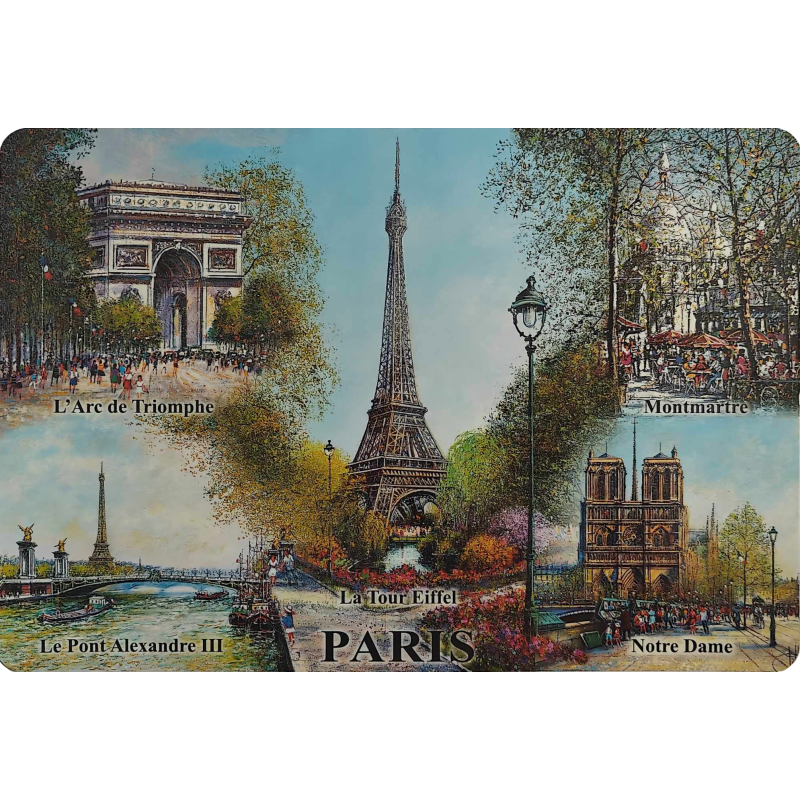 Placemat Monuments of Paris - Day